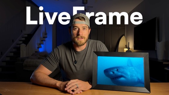 LiveFrame digital picture frame overview